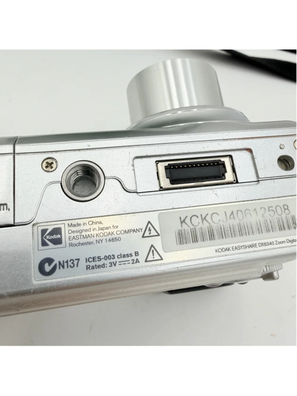 Kodak EasyShare DX6340 3.1MP Digital Camera 4x Zoom Tested w/ Bag SD Card